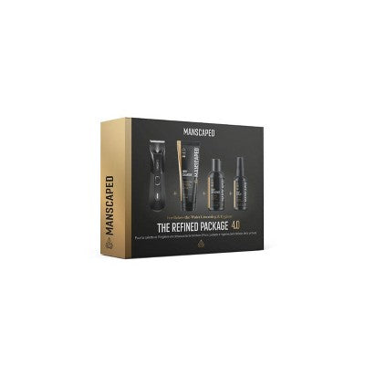Manscaped Refined Package Shaving Set 4ct - New