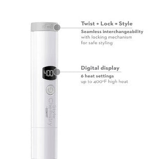 Conair Style Chemistry Starter Kit Power Handle + Curling Iron - Imperfect Box