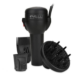 FHI Heat Handle-Less Dryer Black 1500 Watts - Imperfect Box