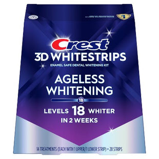 Crest 3D Whitestrips Ageless Whitening Whitening Kit  14ct - Imperfect Box