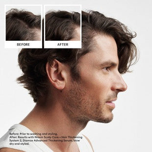 Nioxin System 2 Hair Thickening Natural & Untreated Hair Shampoo & Conditioner Kit 3ct - New