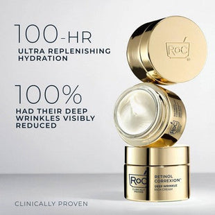 RoC Retinol Correxion Deep Wrinkle Rich Cream 1.7oz - Imperfect Box