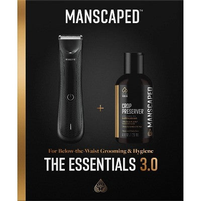 Manscaped Lawn Mower 3.0 Essentials Trimmer Gift Set - New
