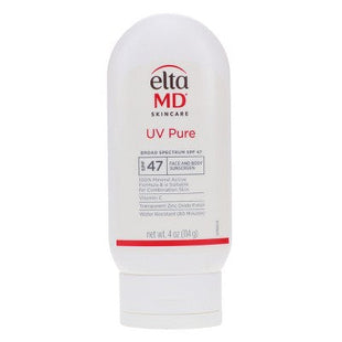 EltaMD UV Pure Broad Spectrum SPF 47 Face and Body Sunscreen 4 oz - Imperfect Box