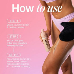 Bali Body Dark Self Tanning Mousse 6.7 fl oz - Imperfect Container