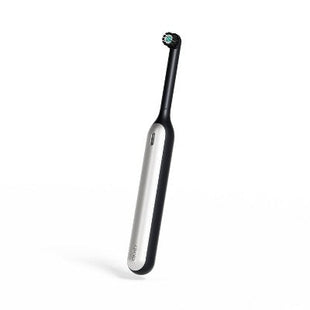 quip Rev Oscillating Rechargeable Electric Toothbrush Black/Silver - Imperfect Box