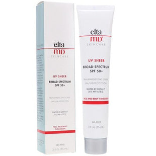 EltaMD UV Sheer Broad-Spectrum SPF 50+ Face and Body Sunscreen 3 oz - Missing Box