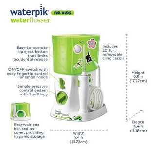 Waterpik Small Water Flosser for Kids White - Imperfect Box