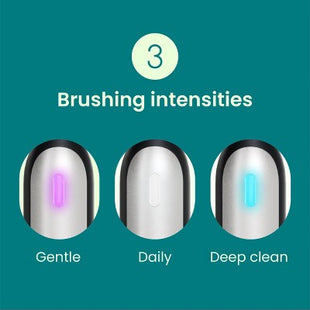 quip Rev Oscillating Rechargeable Electric Toothbrush White/Blue - Imperfect Box