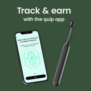 quip Ultra Next Generation Smart Sonic Electric Toothbrush Onyx - Imperfect Box