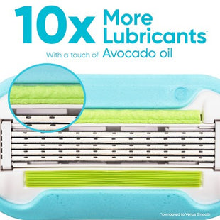 Venus Extra Smooth Value Pack Women's Razor + 5 Razor Blade Refills - Imperfect Box