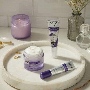 No7 Pure Retinol Night Repair Cream 1.69 fl oz - Imperfect Box