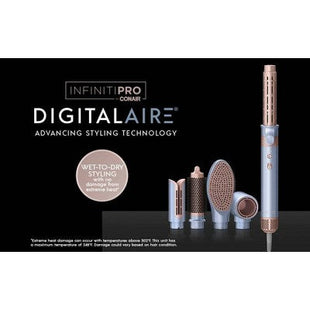 InfinitiPRO by Conair DigitalAIRE Plus Straightener; Bag Multipurpose Hair Styling Tools 1"-1.25" - Imperfect Box