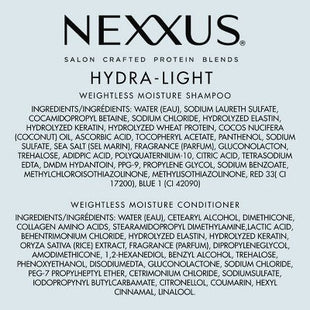 Nexxus Hydralight Shampoo and Conditioner 13.5 fl oz, 2 ct - Missing Box