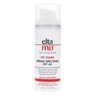 EltaMD UV Clear Broad-Spectrum SPF 46 Facial Sunscreen 1.7 oz - Imperfect Box