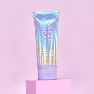 Naked Sundays Golden Glow Body Sunscreen SPF50+ 100ml - Imperfect Box
