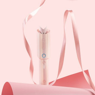TYMO Curlgo Cordless Auto Curling Iron Pink 1" - Imperfect Box