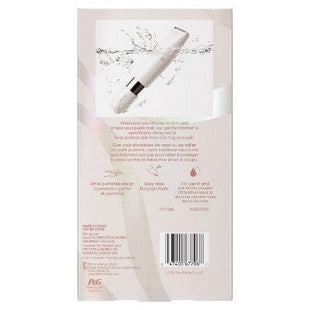 Venus for Pubic Hair & Skin Gentle Trimmer + 1 Attachment Comb 2pk - Imperfect Box