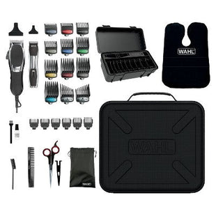 Wahl Pro Series High Performance Corded Electric Haircutting Kit with Cordless Rechargeable Beard Trimmer - New