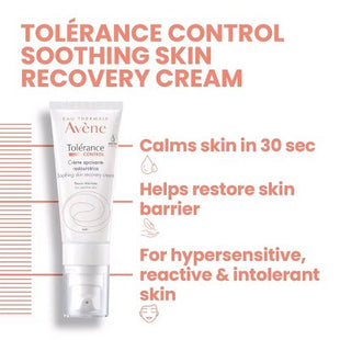 Avene Tolerance Control Soothing Skin Recovery Face Cream 1.3 oz - Missing Box