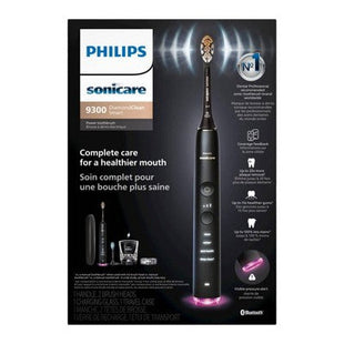 Philips Sonicare DiamondClean Smart 9300 Rechargeable Electric Toothbrush HX9903/15 Black - Imperfect Box