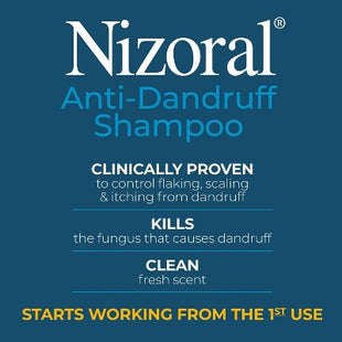 Nizoral Anti-Dandruff Shampoo with 1% Ketoconazole 14 fl oz - Imperfect Box