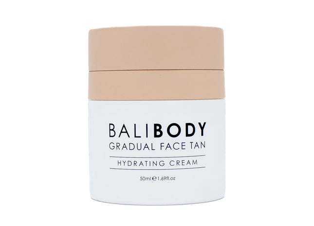 Bali Body Gradual Face Tan Hydrating Cream 1.69oz - New