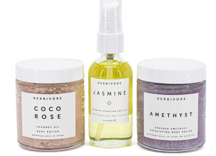 HERBIVORE Self Love Body Ritual Kit 3 pieces - Imperfect Box