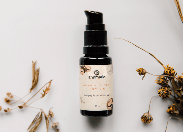 Herbal Facial Oil for Oily Skin (15ml)- Collective
