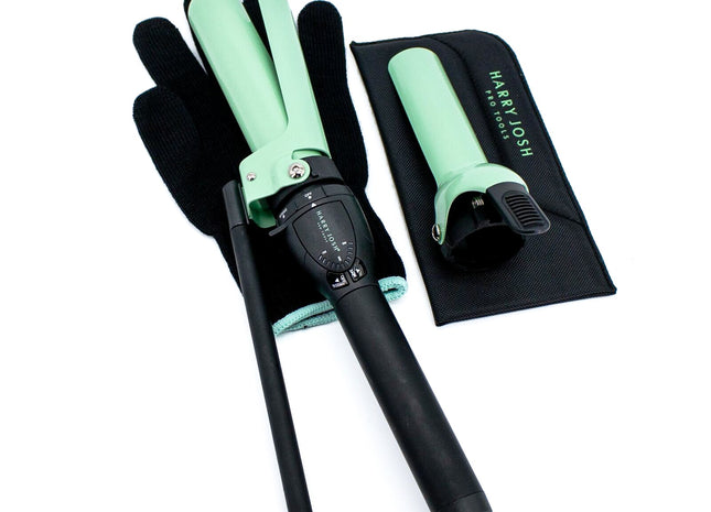 Harry Josh 3-in-1 Ceramic Curling Iron 1.25'' - Renewed