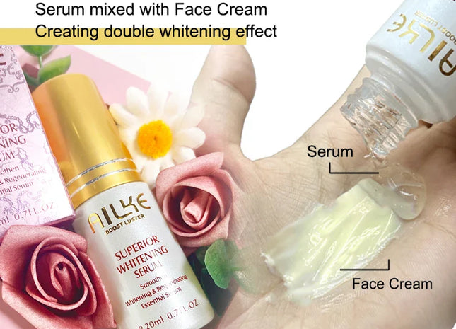 AILKE Dark Spot Corrector Hydration Facial Cream With Spf35+ Lighting Skin Tone Anti-sunburn Skin Care