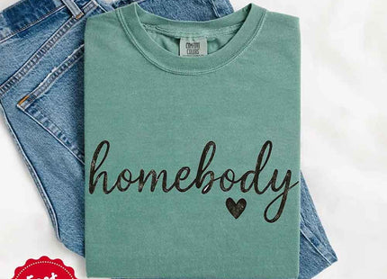 Homebody Comfort Colors Tee – Casual Relaxed Fit Shirt