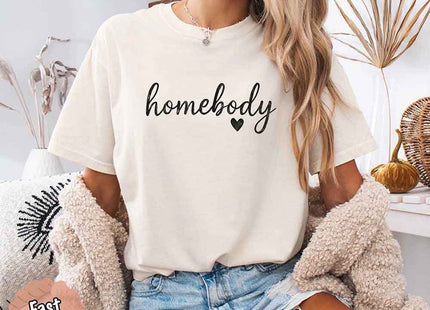 Homebody Comfort Colors Tee – Casual Relaxed Fit Shirt