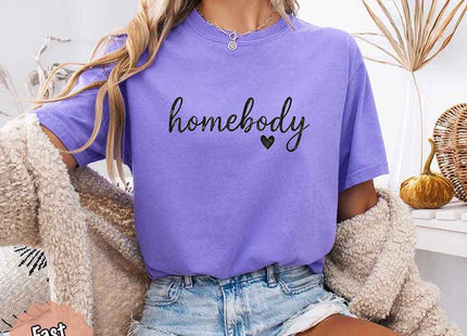 Homebody Comfort Colors Tee – Casual Relaxed Fit Shirt