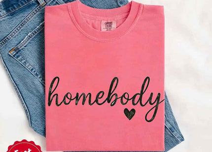 Homebody Comfort Colors Tee – Casual Relaxed Fit Shirt