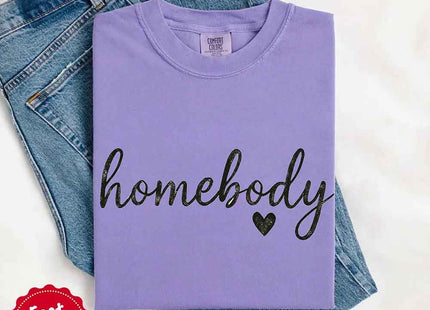 Homebody Comfort Colors Tee – Casual Relaxed Fit Shirt