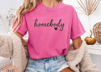 Homebody Comfort Colors Tee – Casual Relaxed Fit Shirt