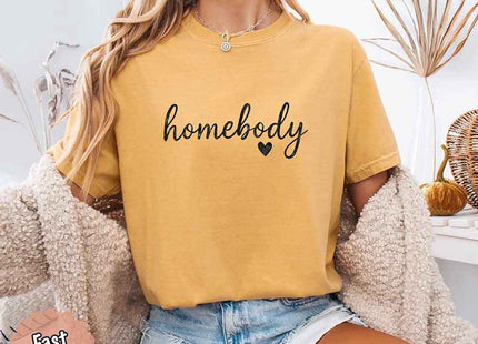 Homebody Comfort Colors Tee – Casual Relaxed Fit Shirt