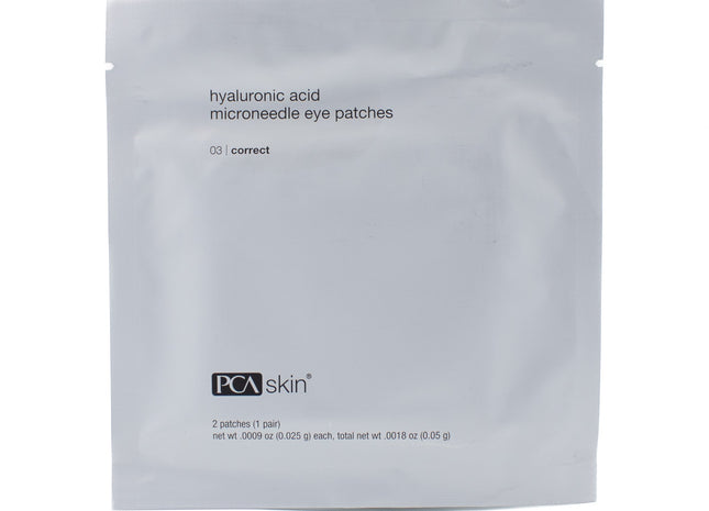 PCA Skin Hyaluronic Acid Microneedle Eye Patches 1 PAIR - New