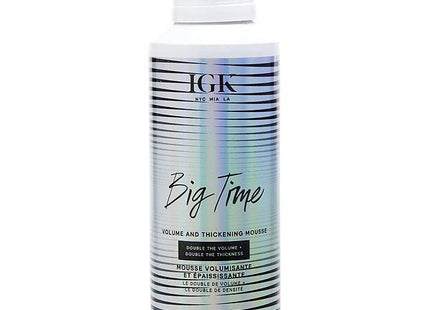 IGK Big Time Volume & Thickening Hair Mousse 6.2oz