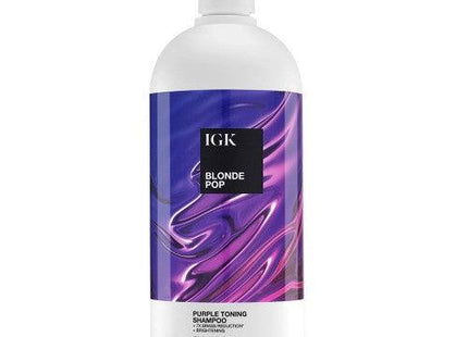 IGK BLONDE POP Purple Toning Shampoo 33.8oz
