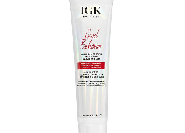 IGK GOOD BEHAVIOR Protein Smoothing Blowout Balm 5oz