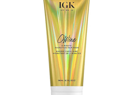 IGK OFFLINE 3-Minute Hydration Hair Mask 6.7oz