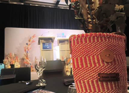 Harmony Spirit Handmade Sisal Wine Gifting Basket