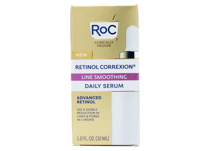 RoC Retinol Correxion Line Smoothing Daily Serum 1oz - New