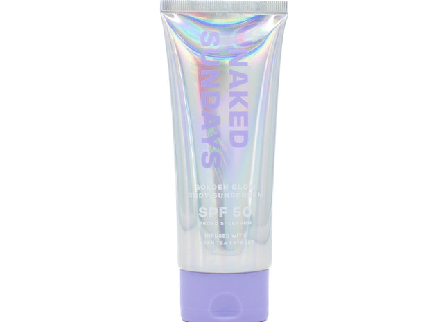 Naked Sundays SPF50 Golden Glow Body Sunscreen 3.38oz - New