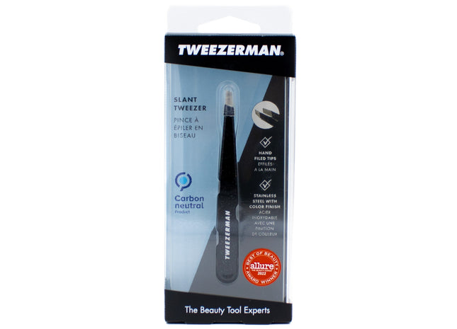 Tweezerman Full Slant Tweezer DUSTED ONYX - New
