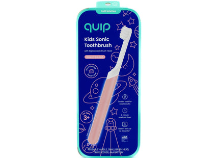 Quip Sonic Toothbrush for Kids Glow in the Dark PINK - New