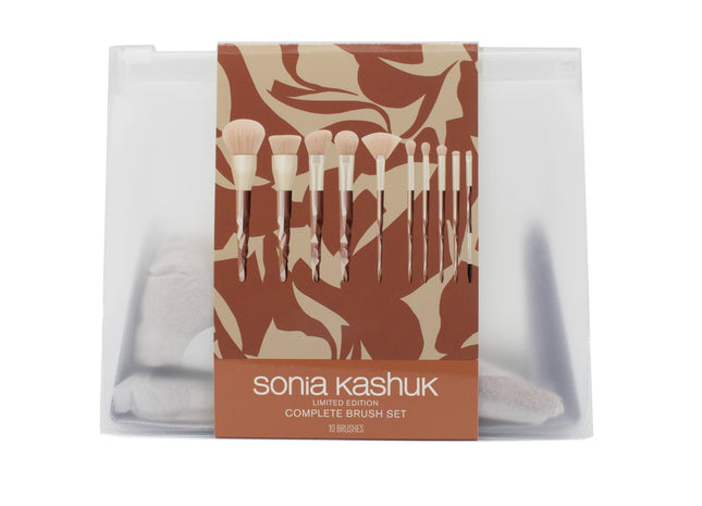 Sonia Kashuk Limited Edition Complete Brush Set 10 Pieces - New