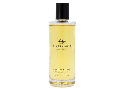 GLASSHOUSE Kyoto In Bloom Camelia & Lotus Interior Fragrance 5.07oz - Small Amount Missing